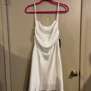 NWT WHITE SLIP DRESS